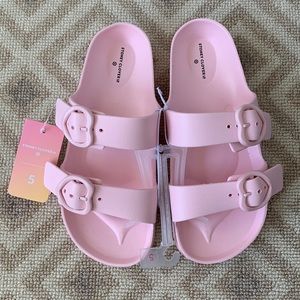 Stoney Clover Lane x Target Light Pink Slide Sandals Size 5